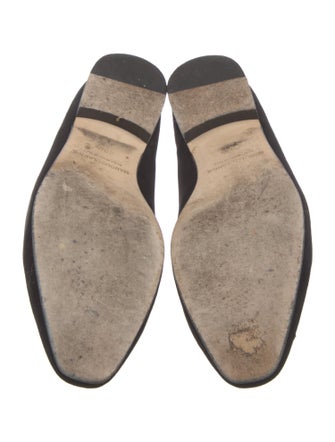 Manolo Blahnik Suede Loafers