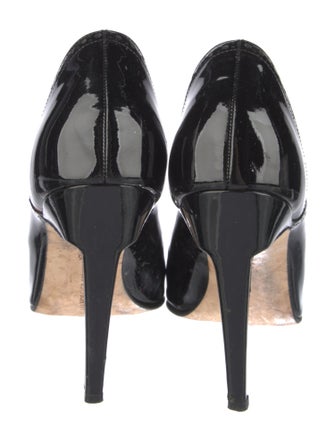 Manolo Blahnik Patent Leather Mules