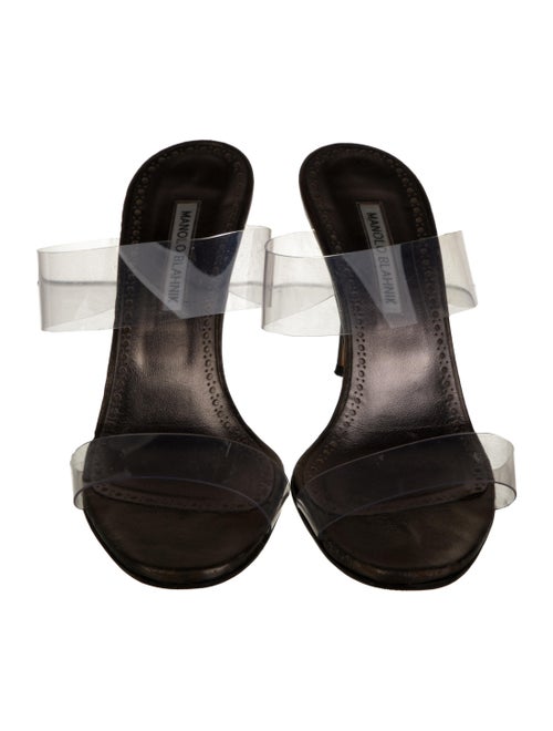 Manolo Blahnik PVC Slides