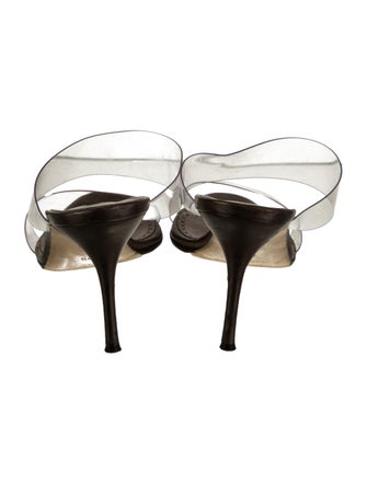 Manolo Blahnik PVC Slides