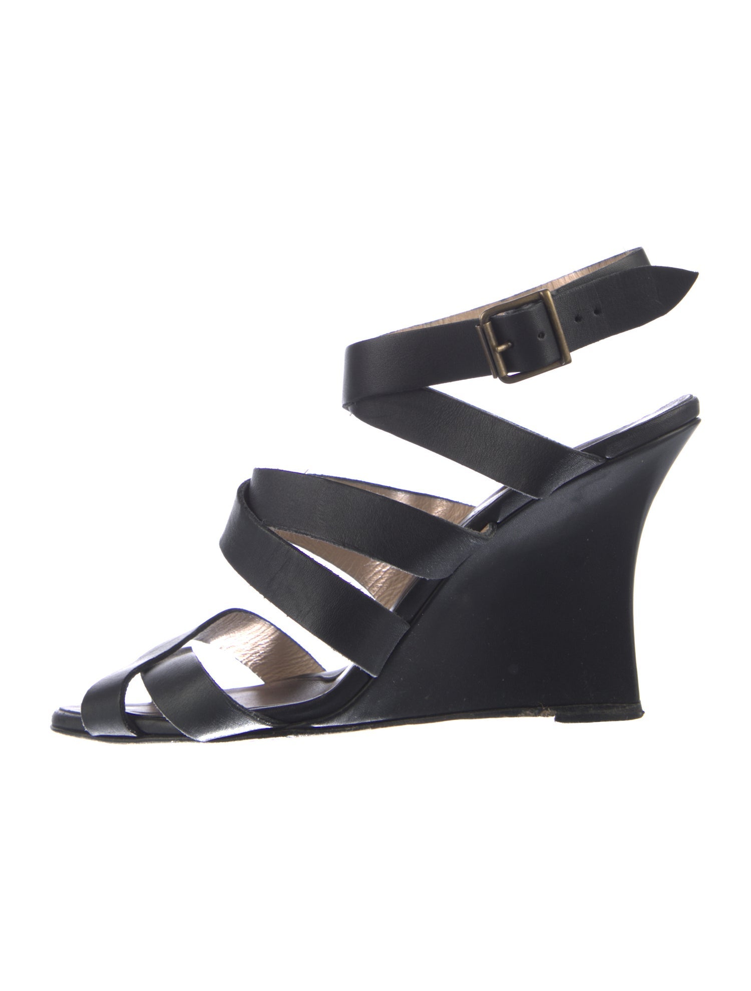 Manolo Blahnik Leather Sandals