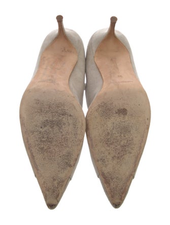 Manolo Blahnik Suede Pumps