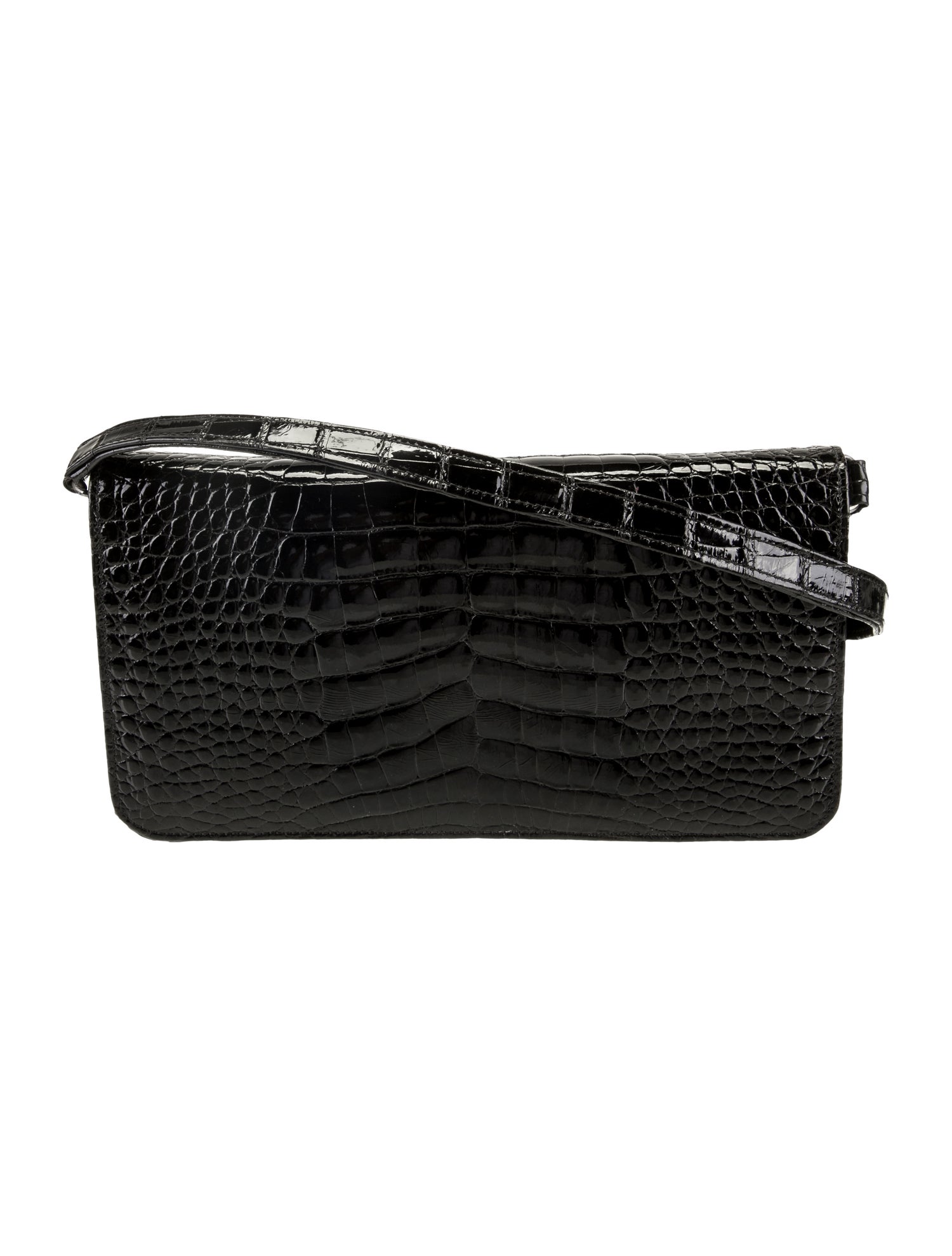 Manolo Blahnik Patent Leather Shoulder Bag