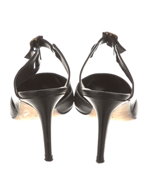 Manolo Blahnik Leather Mules