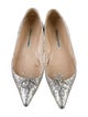 Manolo Blahnik Leather Ballet Flats