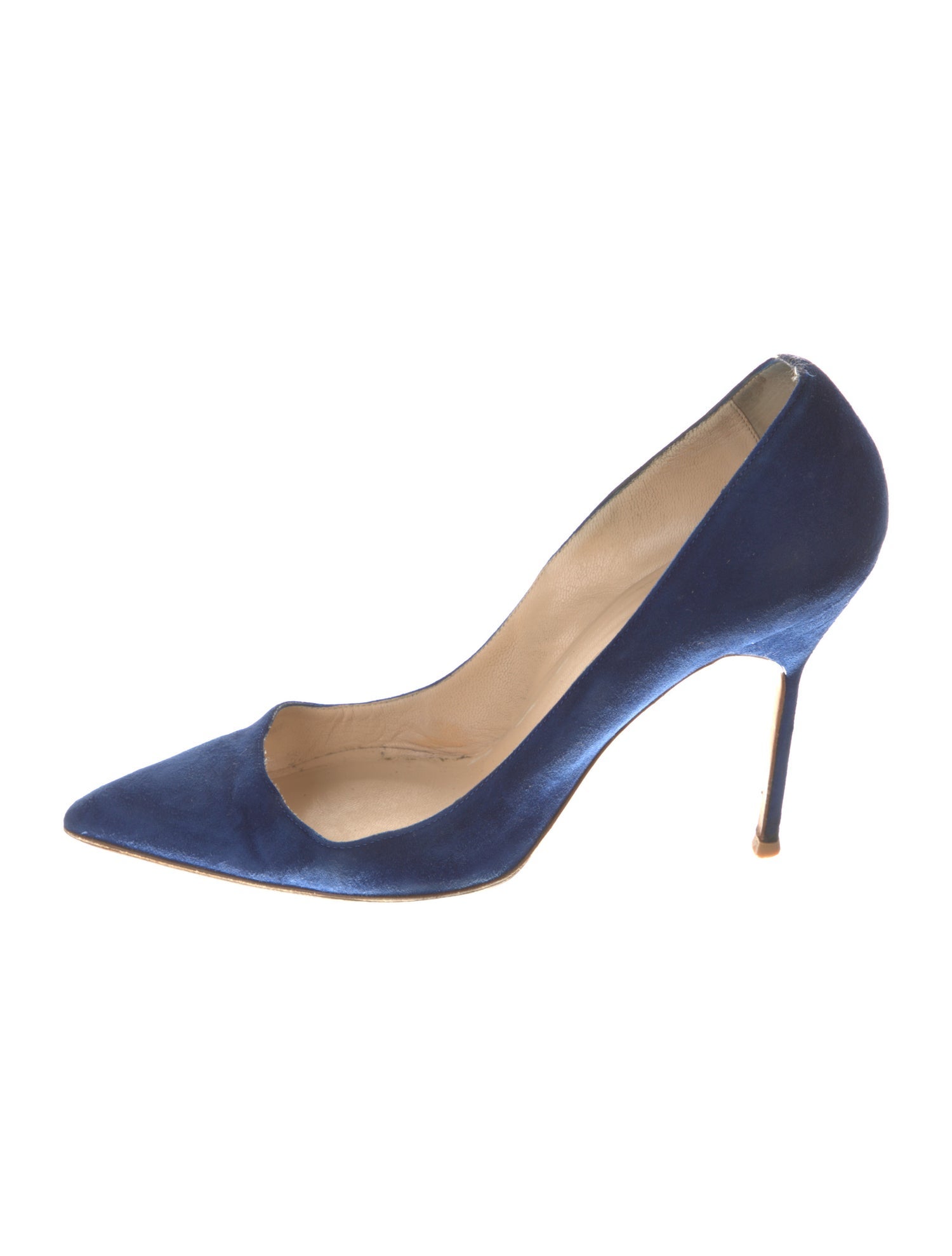 Manolo Blahnik Suede Pumps