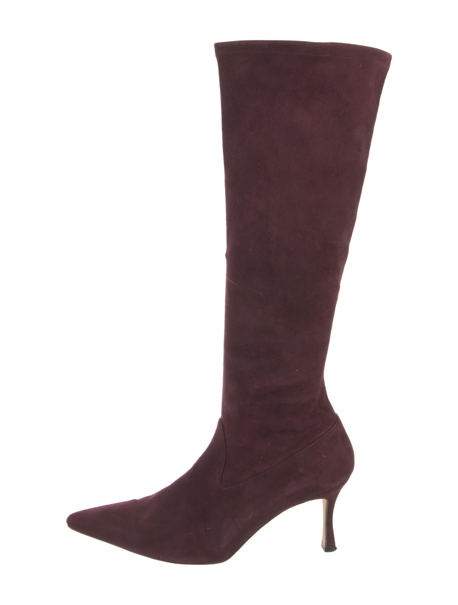 Manolo Blahnik Suede Boots