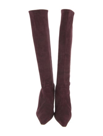 Manolo Blahnik Suede Boots