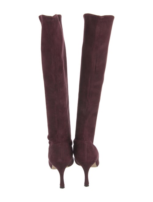 Manolo Blahnik Suede Boots