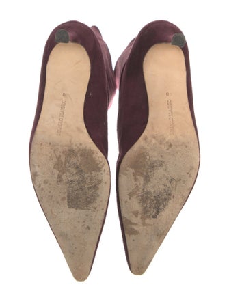 Manolo Blahnik Suede Boots