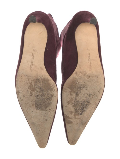Manolo Blahnik Suede Boots