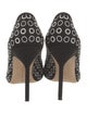 Manolo Blahnik Mesh Polka Dot Print Pumps