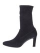 Manolo Blahnik Suede Sock Boots