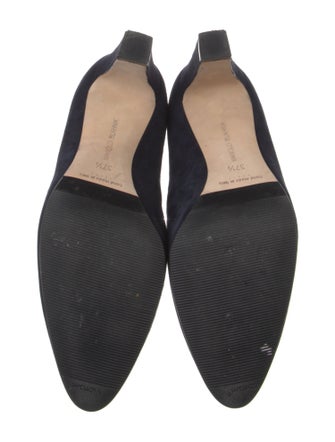 Manolo Blahnik Suede Sock Boots