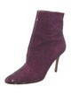 Manolo Blahnik Glitter Sock Boots