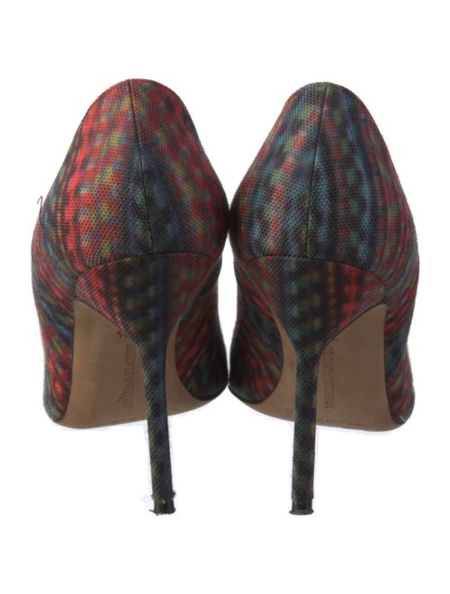 Manolo Blahnik Canvas Pumps
