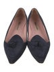 Manolo Blahnik Suede Flats