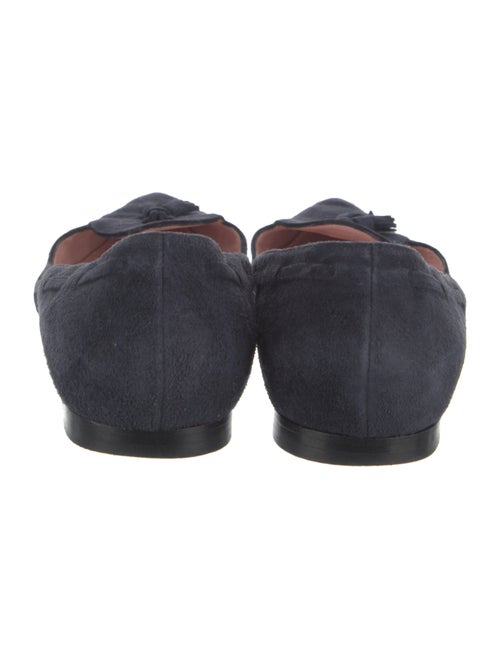 Manolo Blahnik Suede Flats