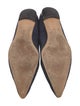 Manolo Blahnik Suede Flats