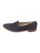 Manolo Blahnik Suede Tassel Accents Loafers