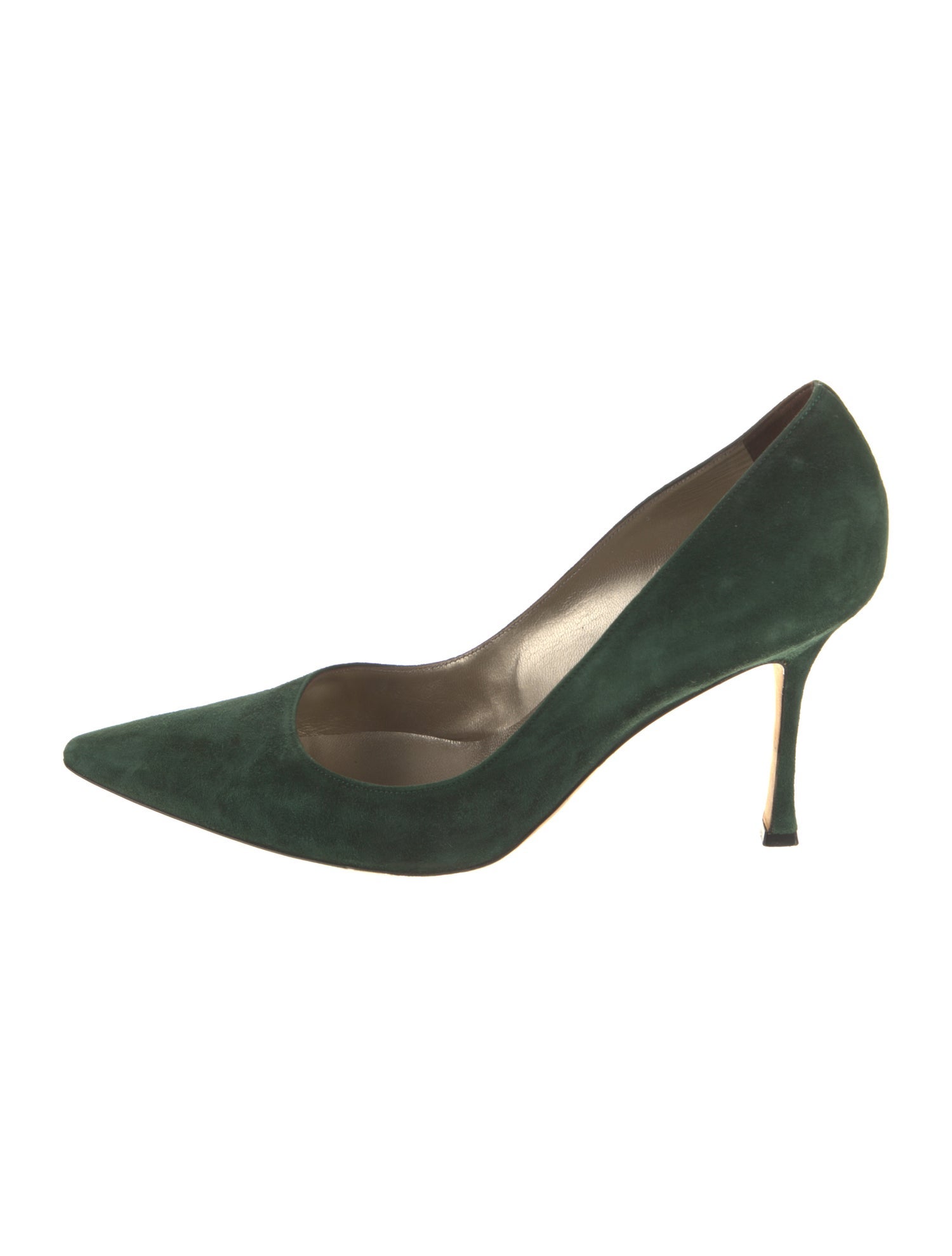 Manolo Blahnik Suede Pumps