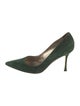 Manolo Blahnik Suede Pumps