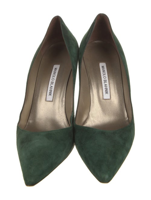 Manolo Blahnik Suede Pumps