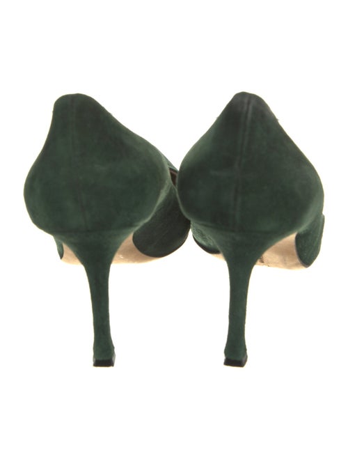 Manolo Blahnik Suede Pumps