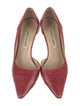 Manolo Blahnik Leather D'Orsay Pumps