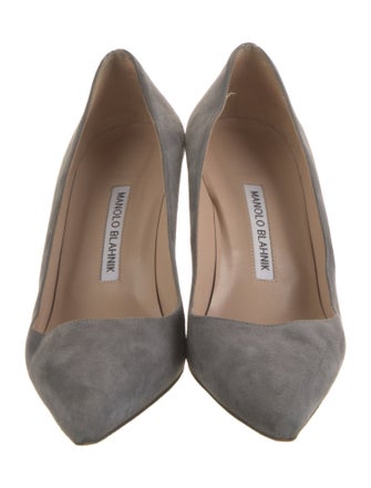 Manolo Blahnik BB Suede Pumps