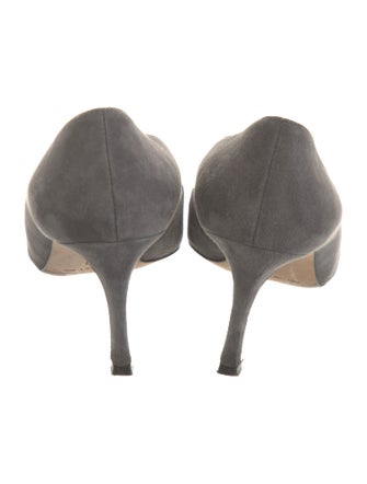Manolo Blahnik BB Suede Pumps