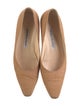 Manolo Blahnik Canvas Flats