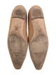 Manolo Blahnik Canvas Flats