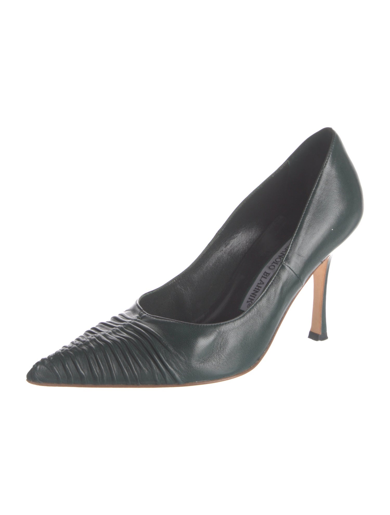 Manolo Blahnik Leather Pumps