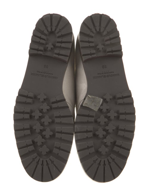 Manolo Blahnik Mircus Suede Lace-Up Boots