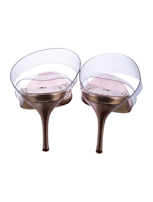 Manolo Blahnik PVC Slides