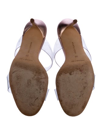 Manolo Blahnik PVC Slides