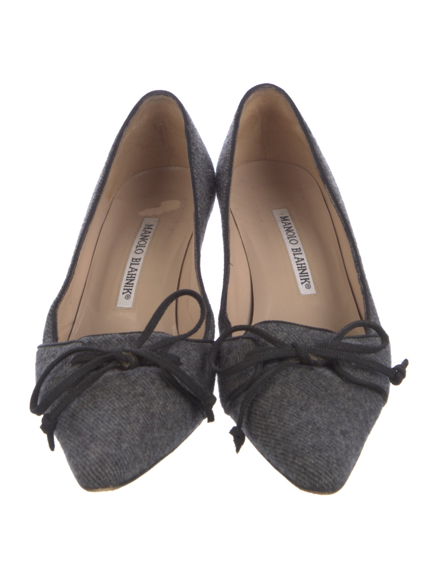 Manolo Blahnik Wool Pumps