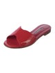 Manolo Blahnik Patent Leather Slides