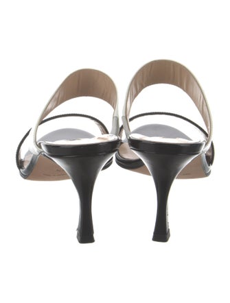 Manolo Blahnik Patent Leather Slides