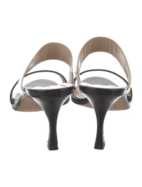 Manolo Blahnik Patent Leather Slides
