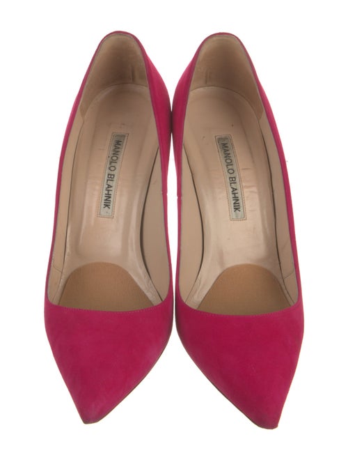 Manolo Blahnik Suede Pumps