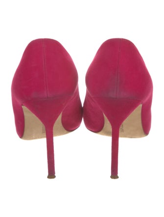 Manolo Blahnik Suede Pumps