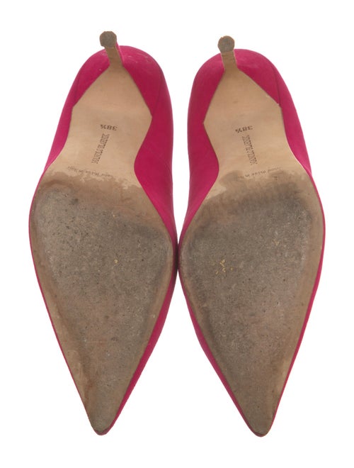 Manolo Blahnik Suede Pumps