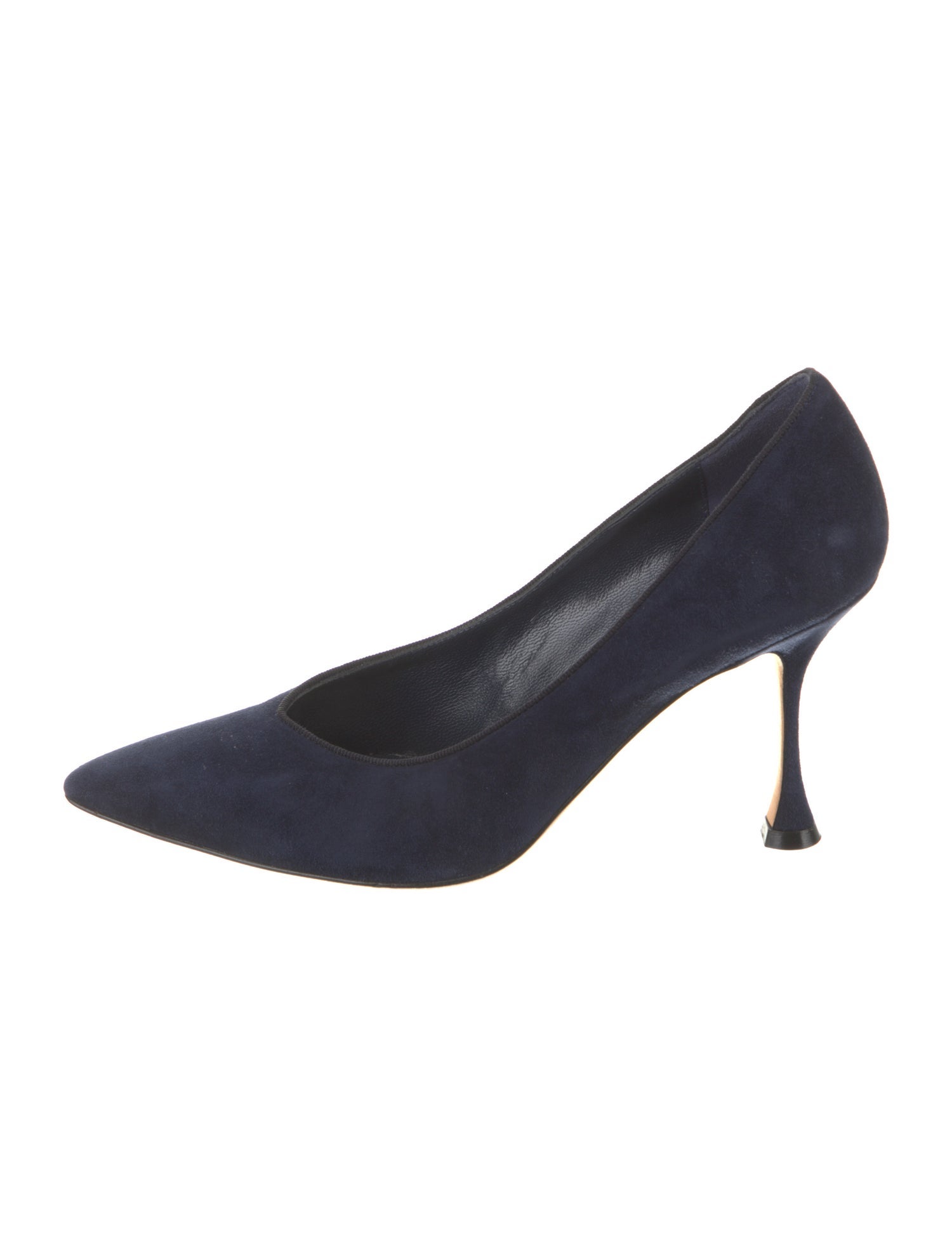 Manolo Blahnik Suede Pumps
