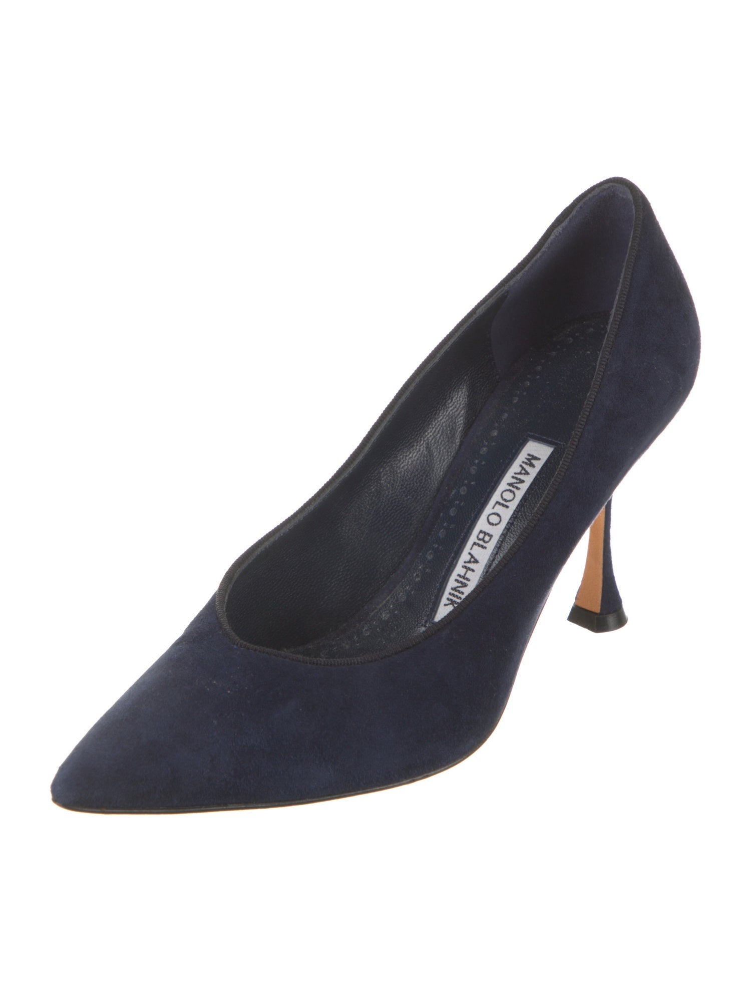 Manolo Blahnik Suede Pumps