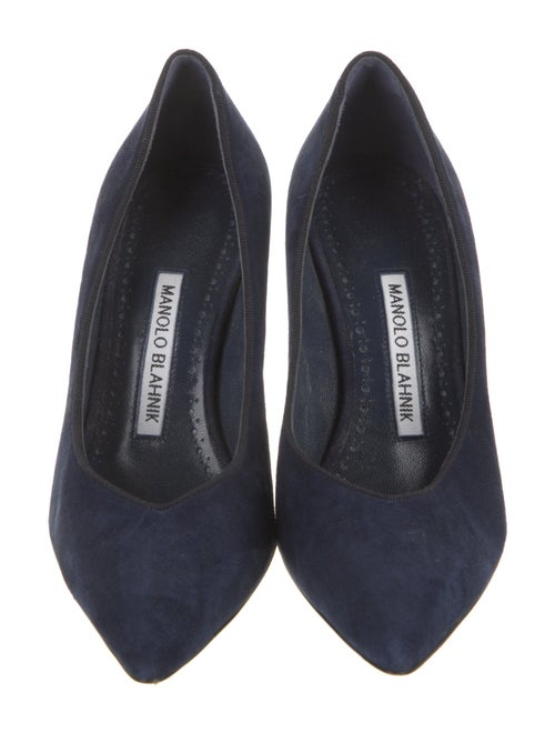Manolo Blahnik Suede Pumps
