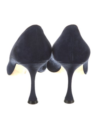 Manolo Blahnik Suede Pumps