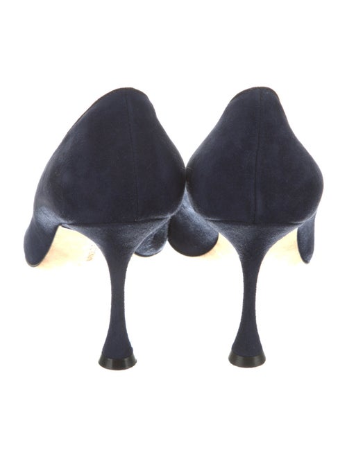 Manolo Blahnik Suede Pumps