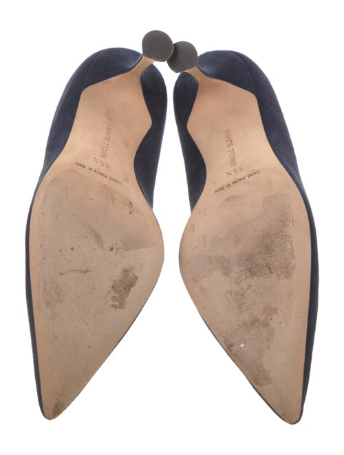 Manolo Blahnik Suede Pumps